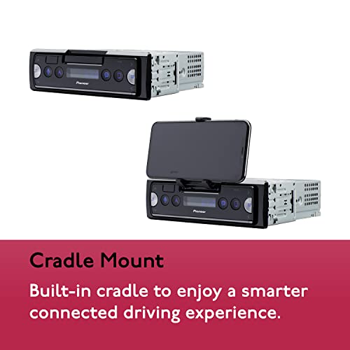 PIONEER SPH10BT Single-DIN in-Dash Mechless Smart Sync Receiver with Bluetooth PIONEER SPH10BT Single-DIN in-Dash Mechless Smart Sync Receiver with Bluetooth